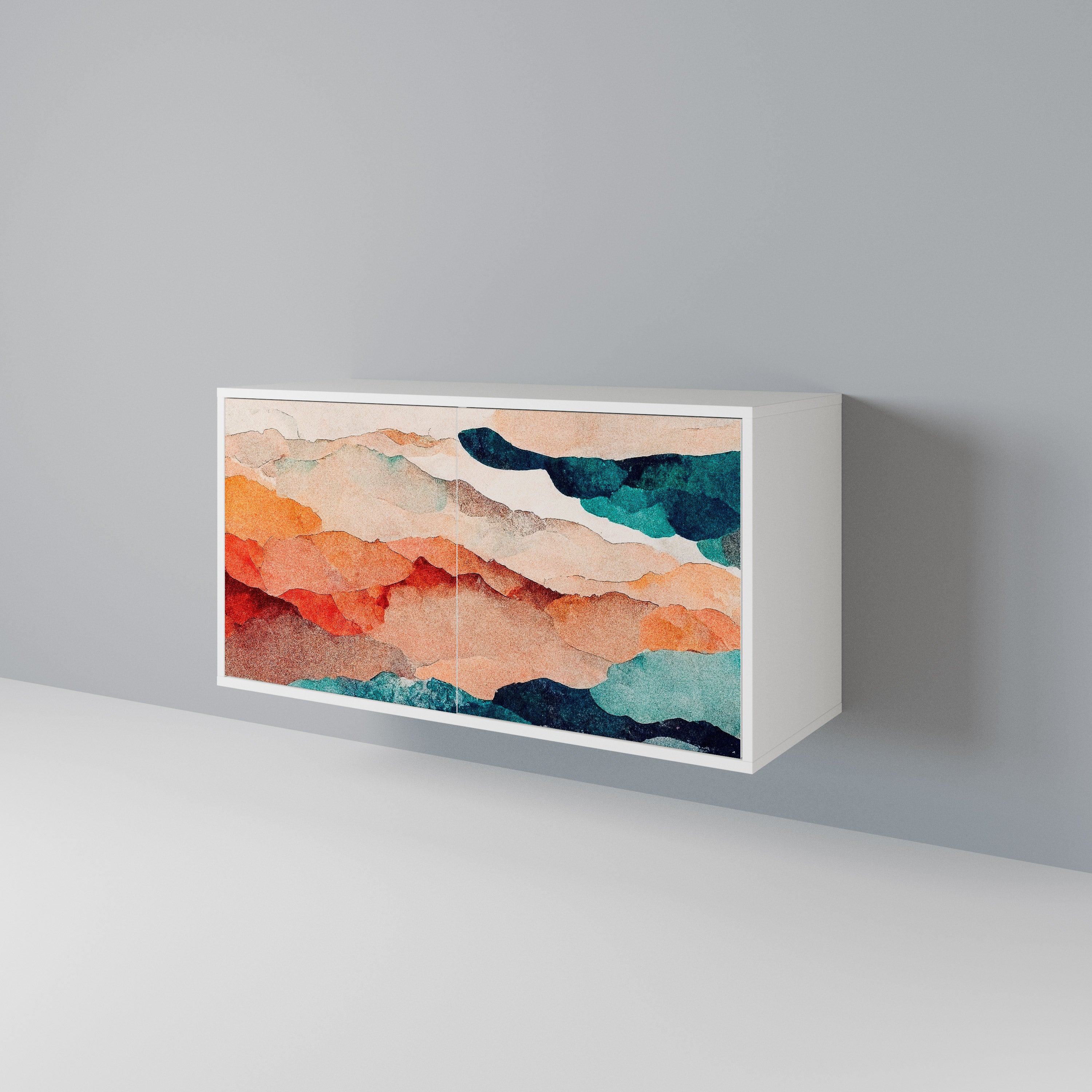 ABSTRACT LANDSCAPE Μπουφές 2-θυρών