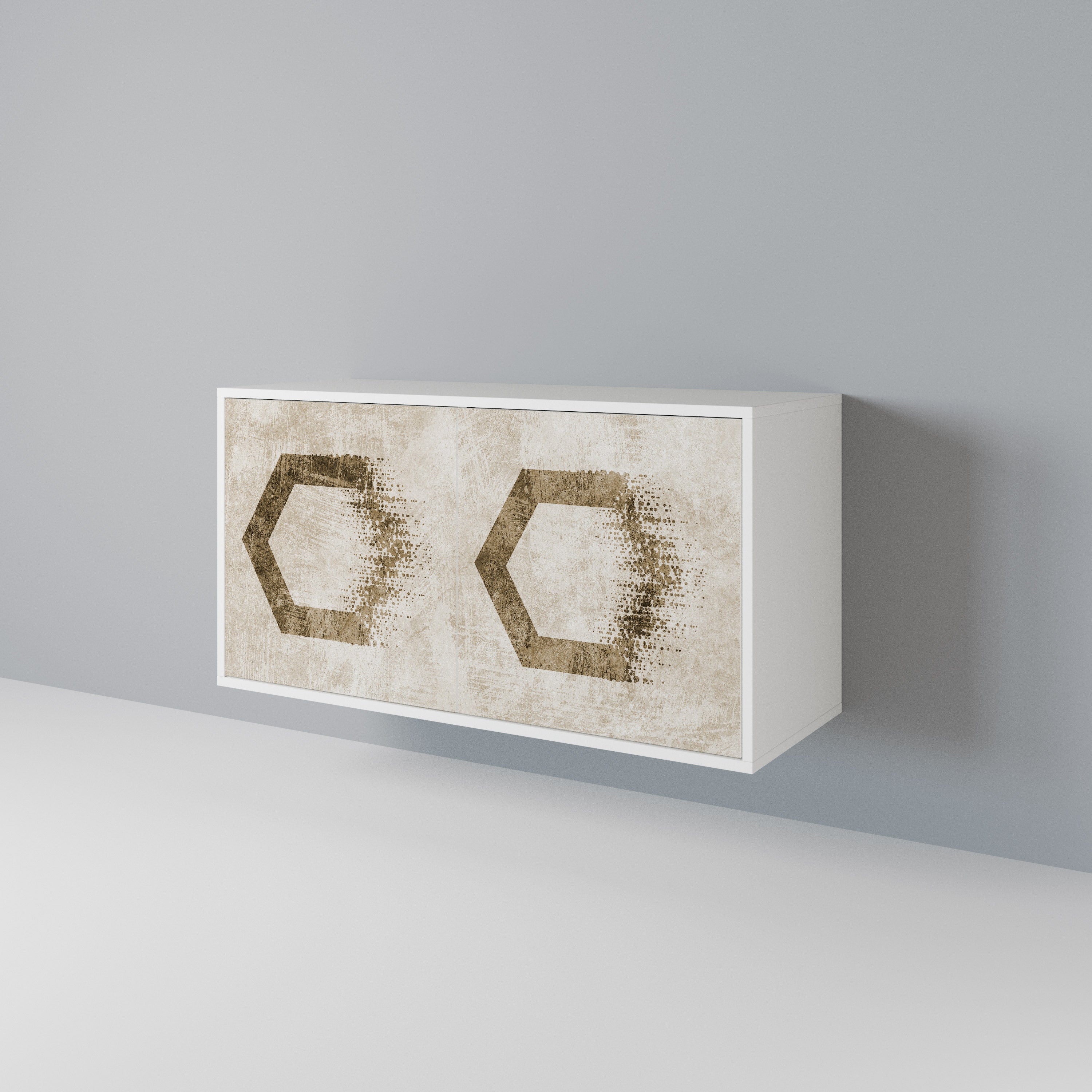 HEXAGONAL SHAPES Μπουφές 2-θυρών