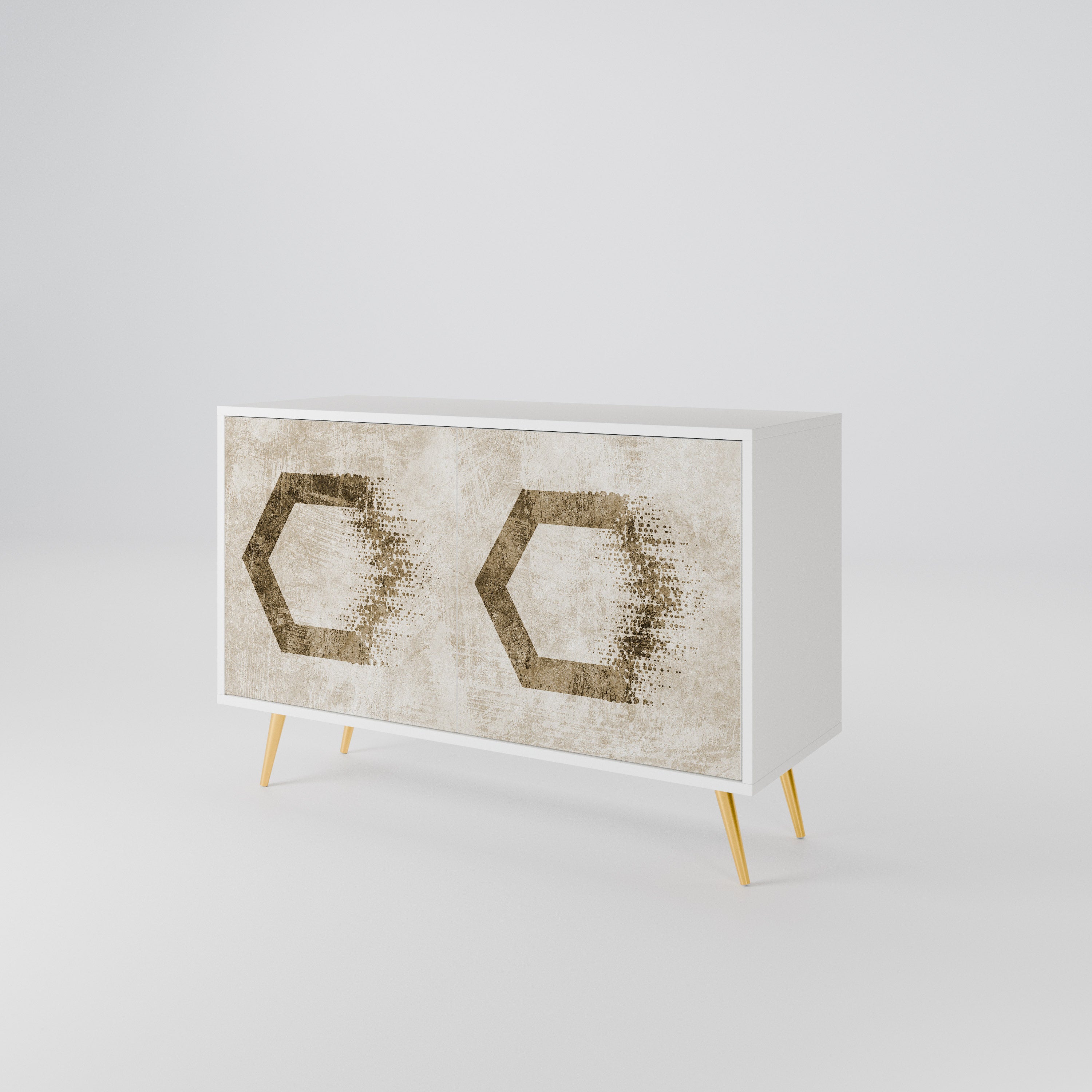 HEXAGONAL SHAPES Μπουφές 2-θυρών