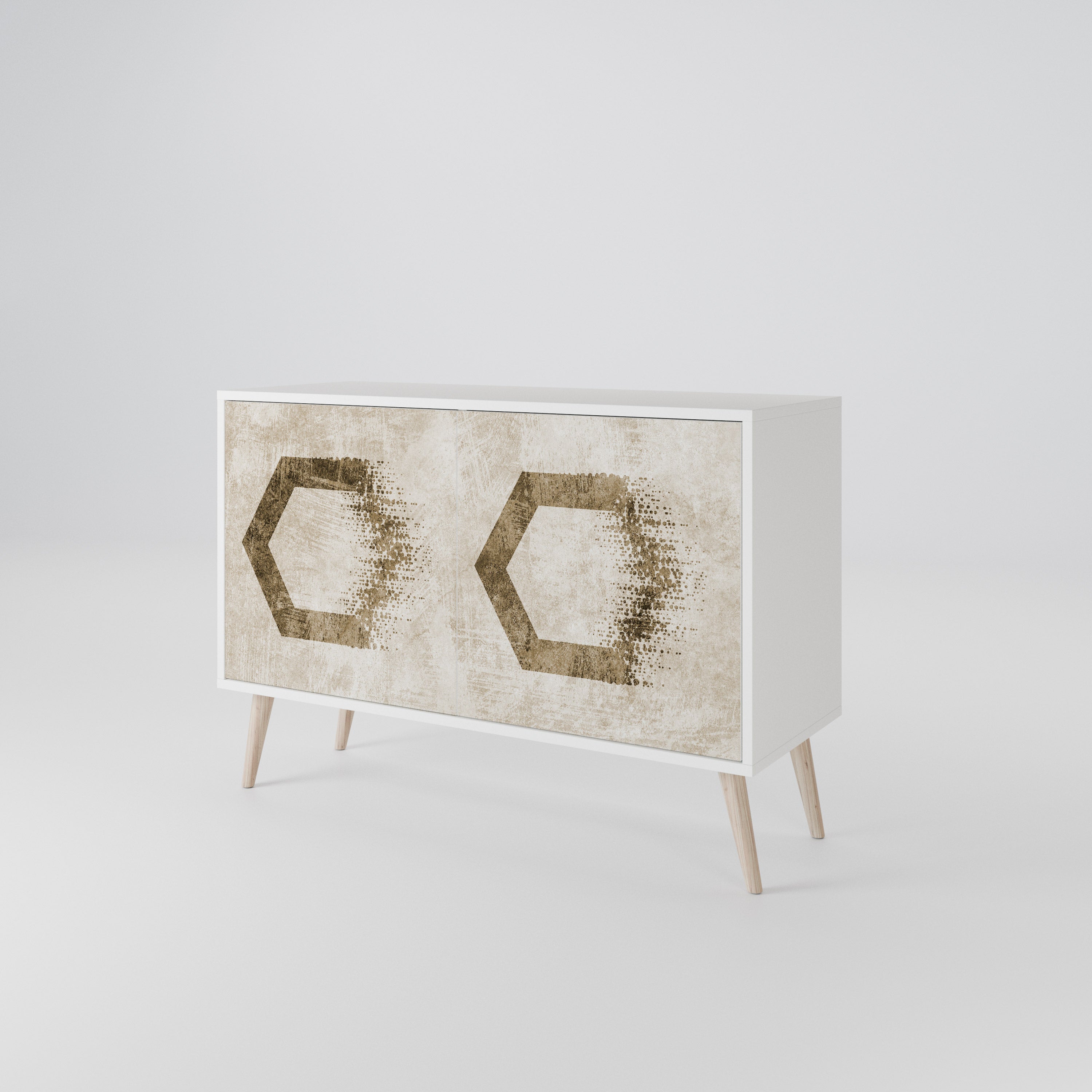 HEXAGONAL SHAPES Μπουφές 2-θυρών