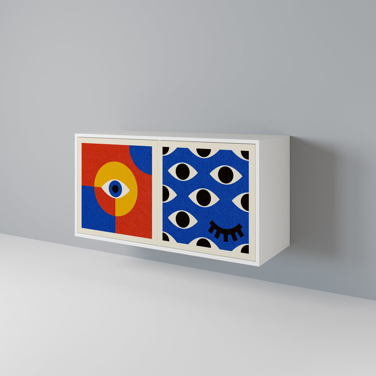 GEOMETRIC EYES 2-Door Sideboard
