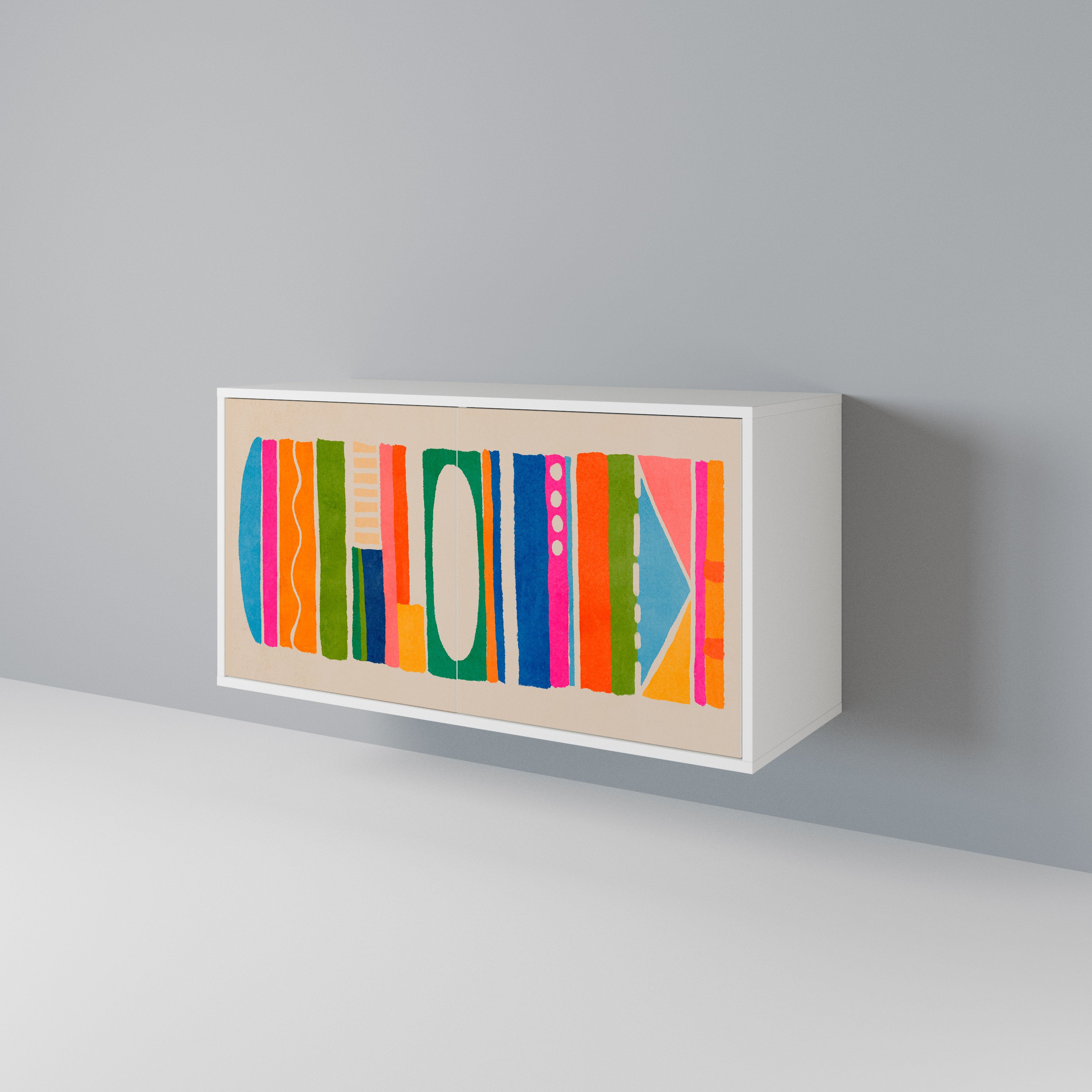 GEOMETRIC SHINE Μπουφές 2-θυρών