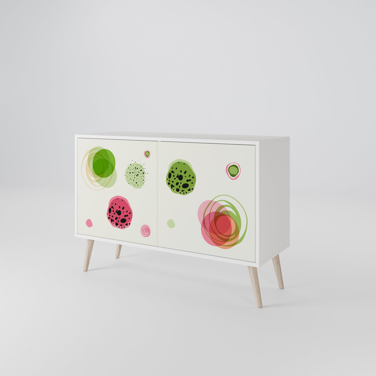 COLORFUL COSMOS 2-Door Sideboard