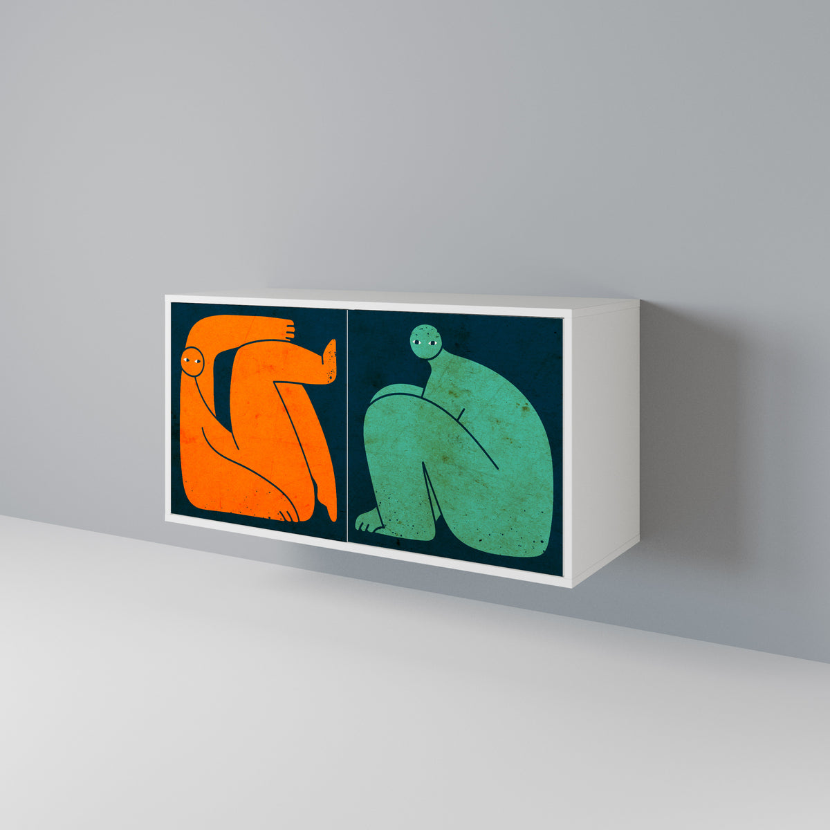 TOGETHER BUT SEPARATELY 2-Door Sideboard