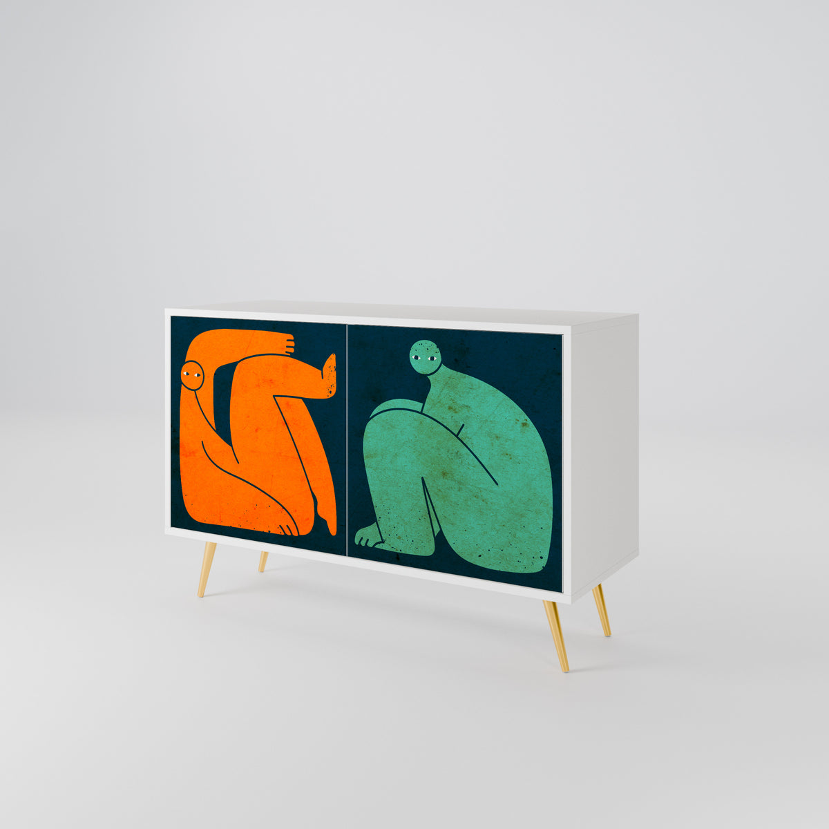 TOGETHER BUT SEPARATELY 2-Door Sideboard