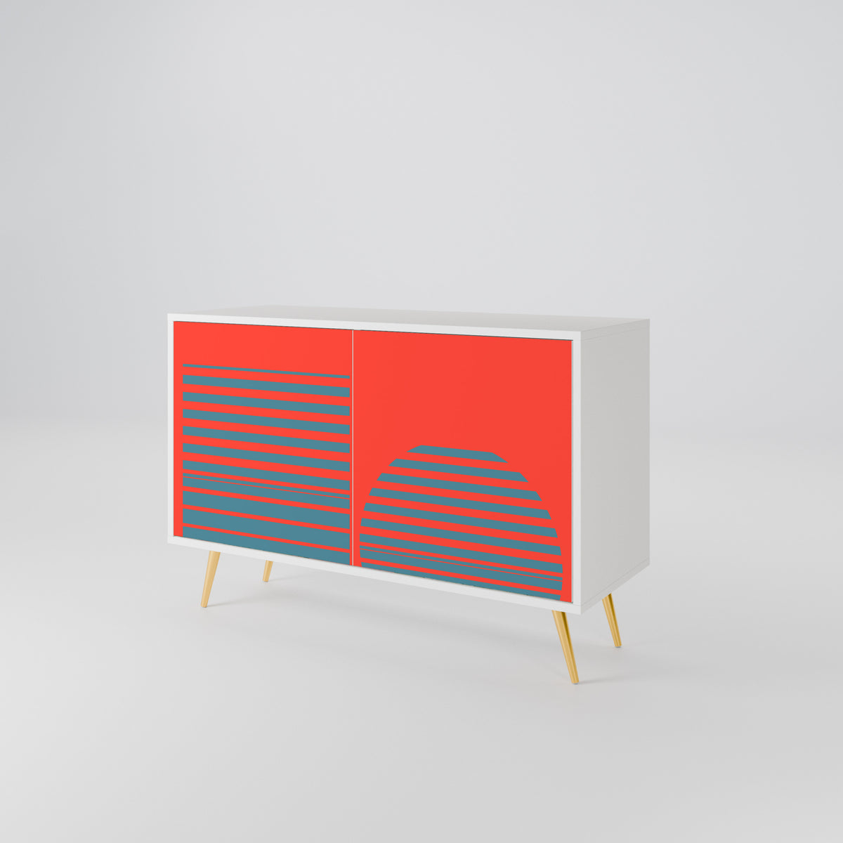 RISING GEOMETRY STARS 2-Door Sideboard