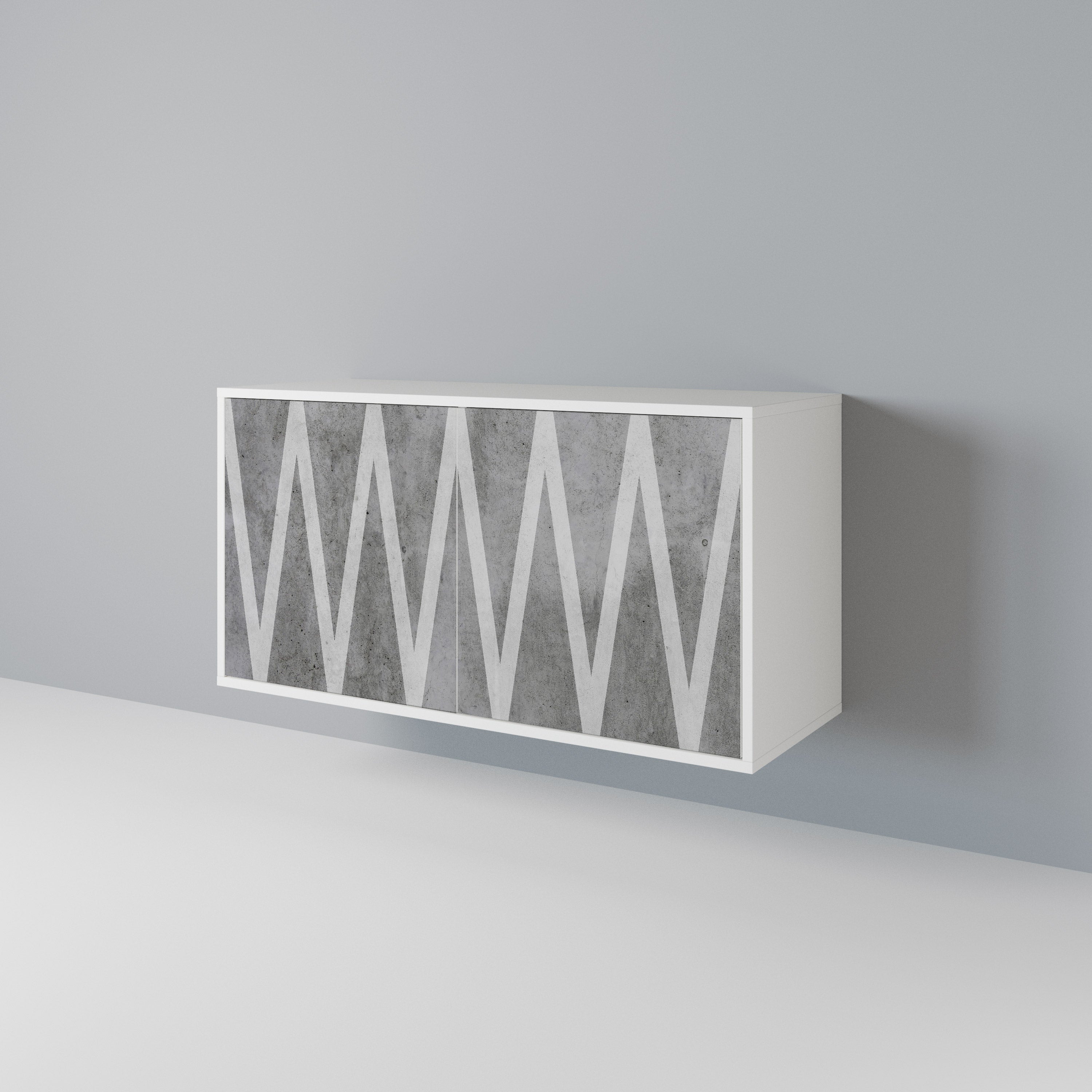 SOLID ZIG ZAG Μπουφές 2-θυρών
