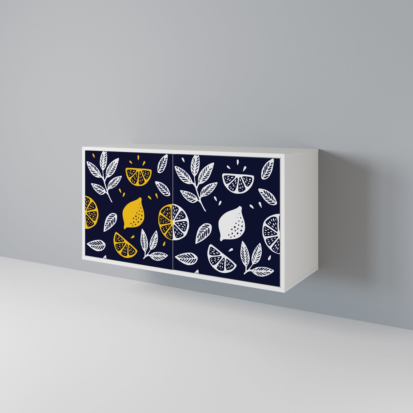 CITRUS BLACK AND WHITE Μπουφές 2-θυρών