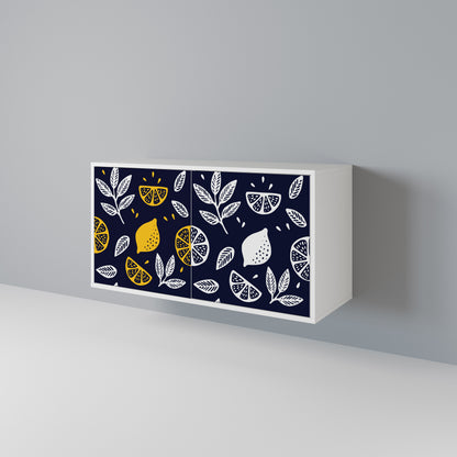 CITRUS BLACK AND WHITE Μπουφές 2-θυρών
