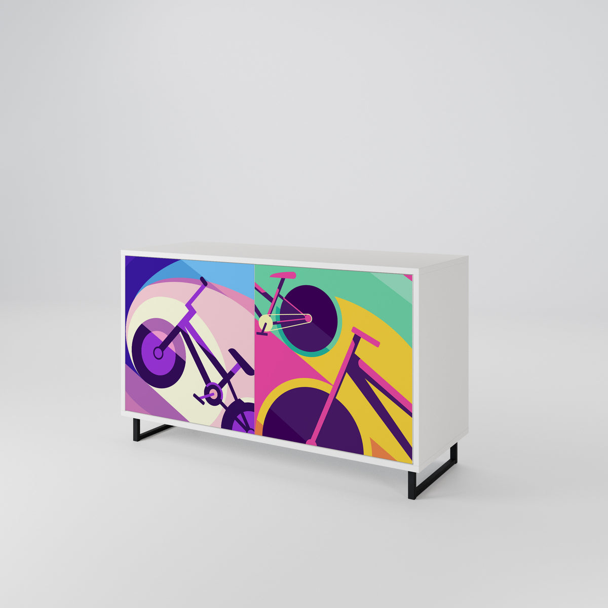 BIKE DREAMS Μπουφές 2-θυρών