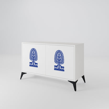 POLISH FOLK ART Μπουφές 2-θυρών