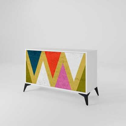 COLORFUL TRIANGLES Μπουφές 2-θυρών