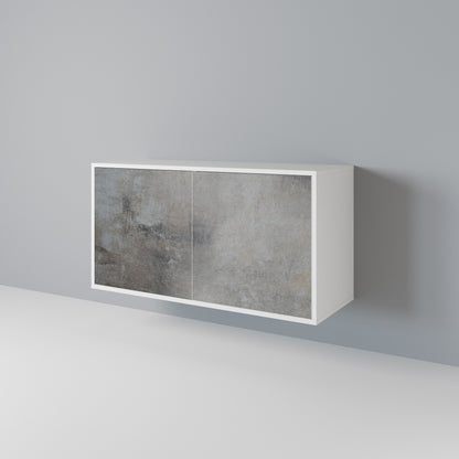 CONCRETE WALL Μπουφές 2-θυρών
