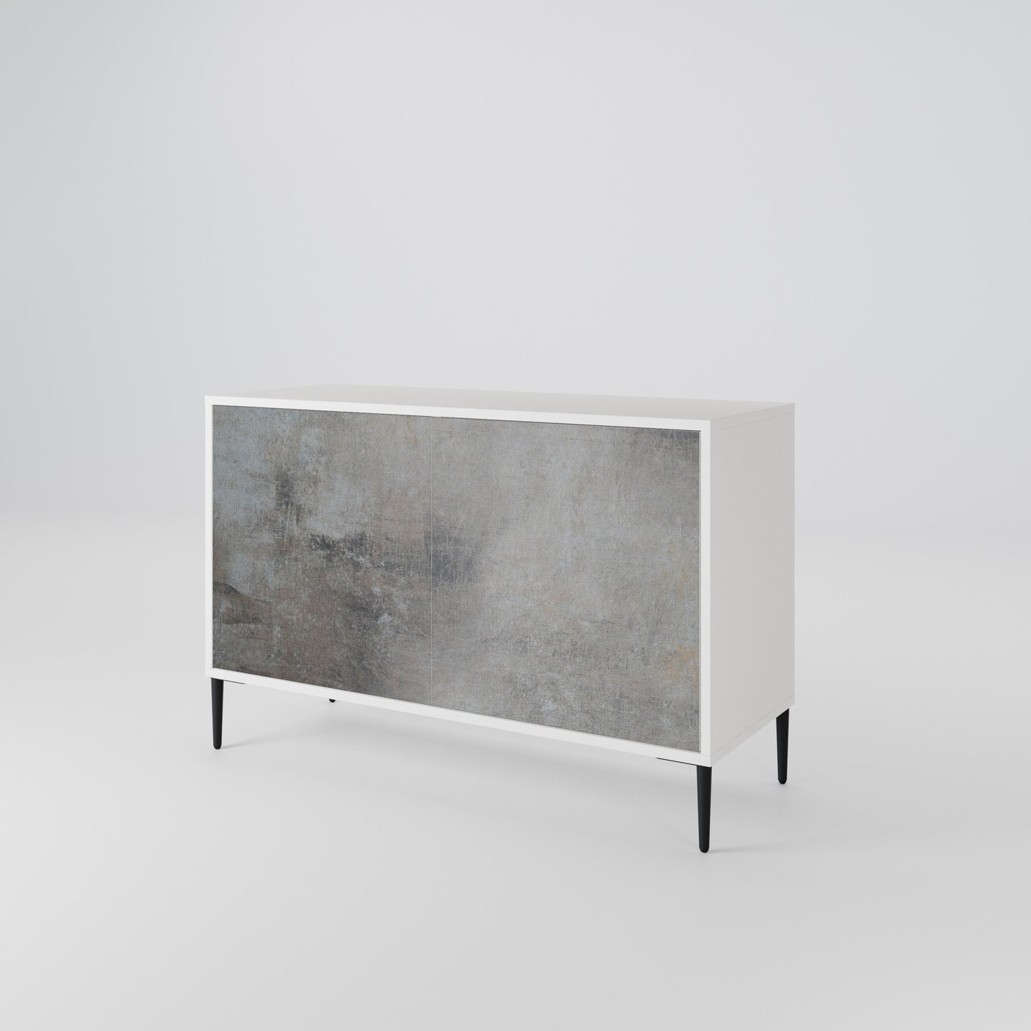 CONCRETE WALL Μπουφές 2-θυρών