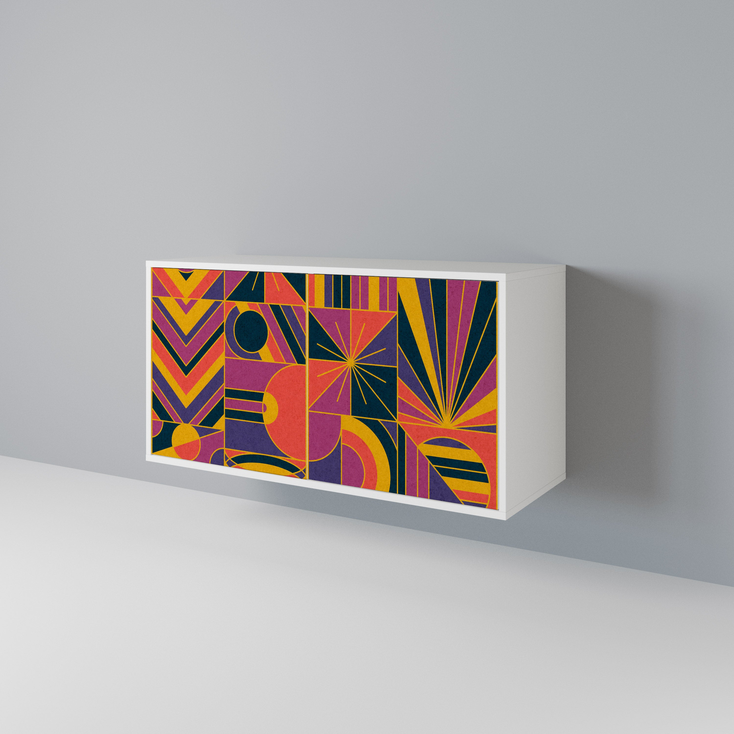 ELECTRIC PATTERNS Μπουφές 2-θυρών