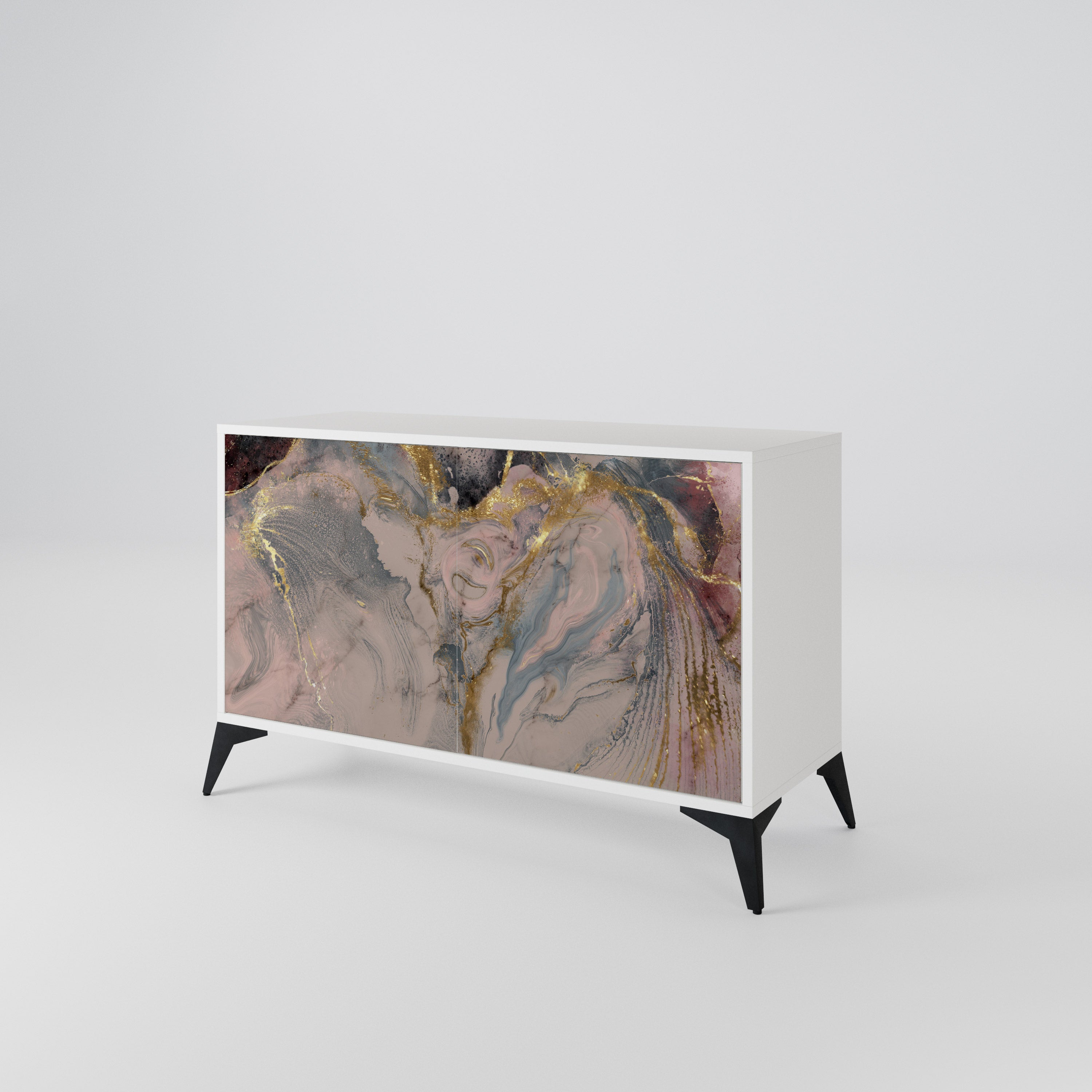 GILDED SWIRLS 2-Door Sideboard
