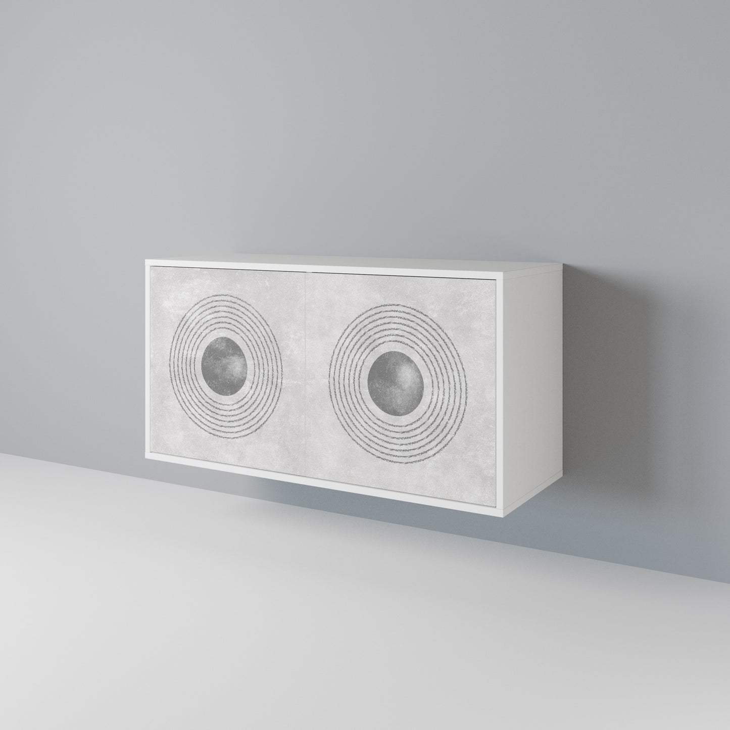 SOLID CIRCLES Μπουφές 2-θυρών