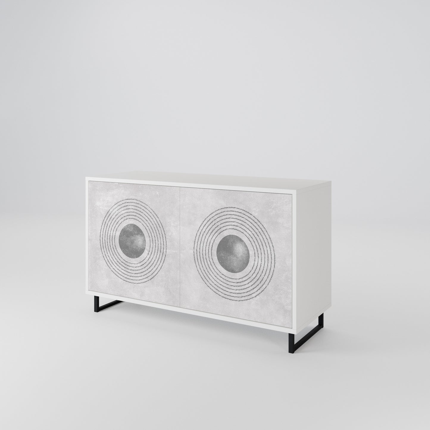 SOLID CIRCLES Μπουφές 2-θυρών