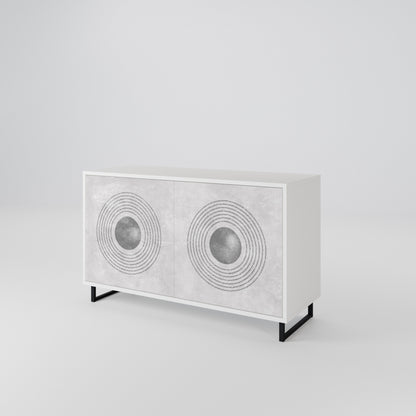 SOLID CIRCLES Μπουφές 2-θυρών