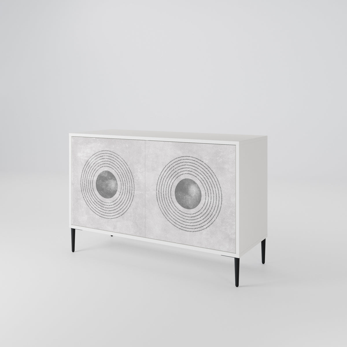 SOLID CIRCLES Μπουφές 2-θυρών