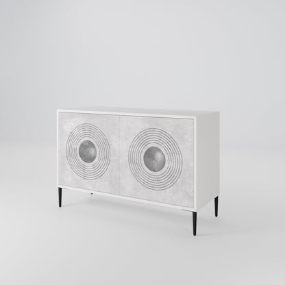 SOLID CIRCLES Μπουφές 2-θυρών