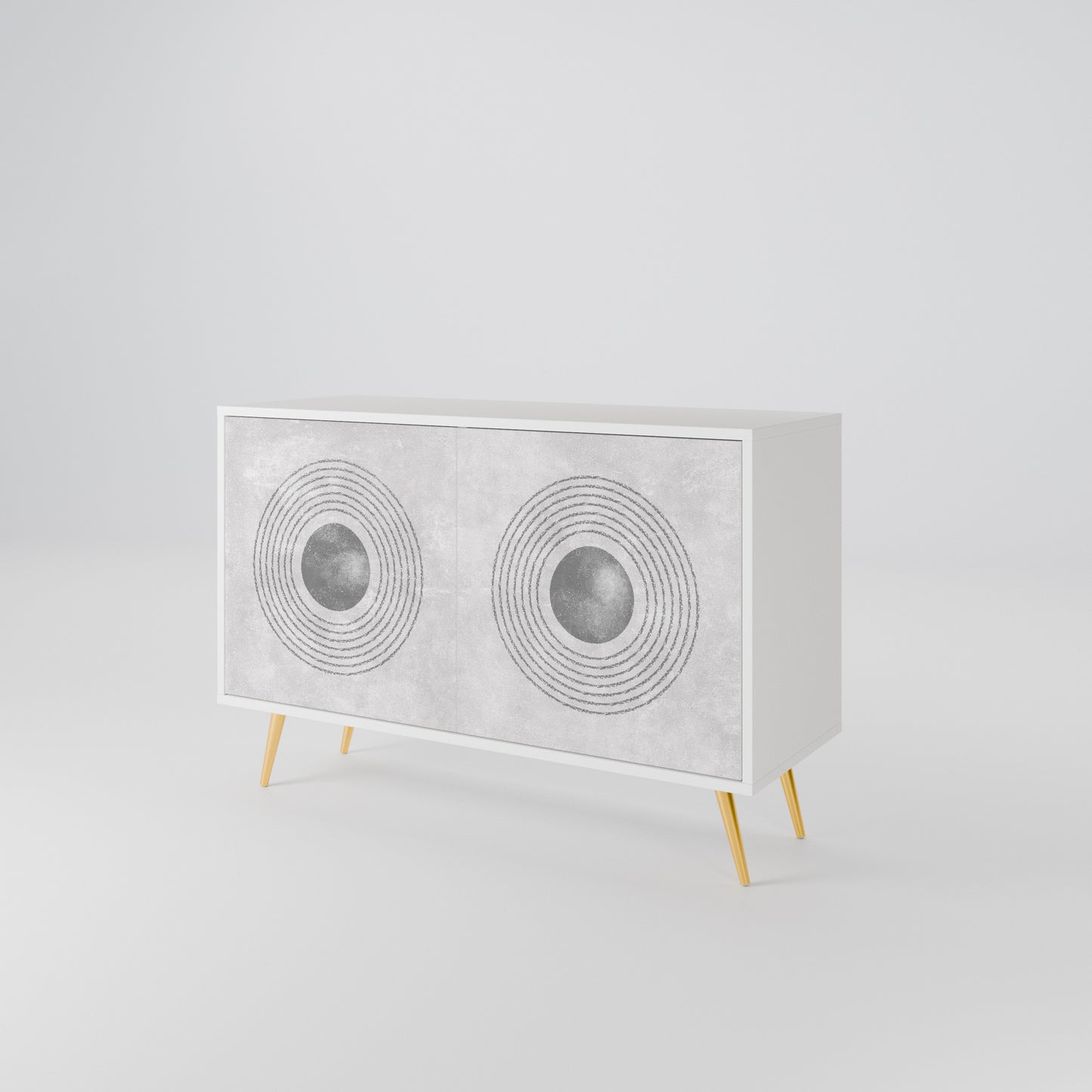 SOLID CIRCLES Μπουφές 2-θυρών