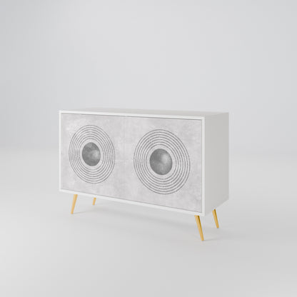 SOLID CIRCLES Μπουφές 2-θυρών