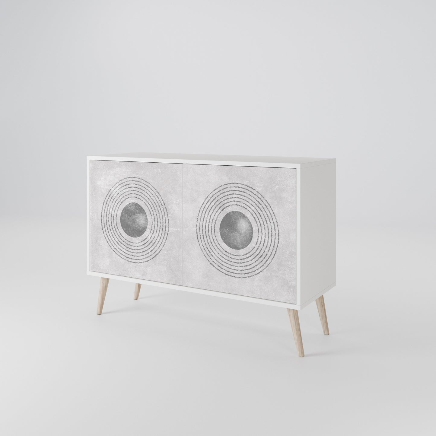 SOLID CIRCLES Μπουφές 2-θυρών