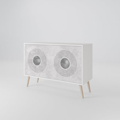 SOLID CIRCLES Μπουφές 2-θυρών