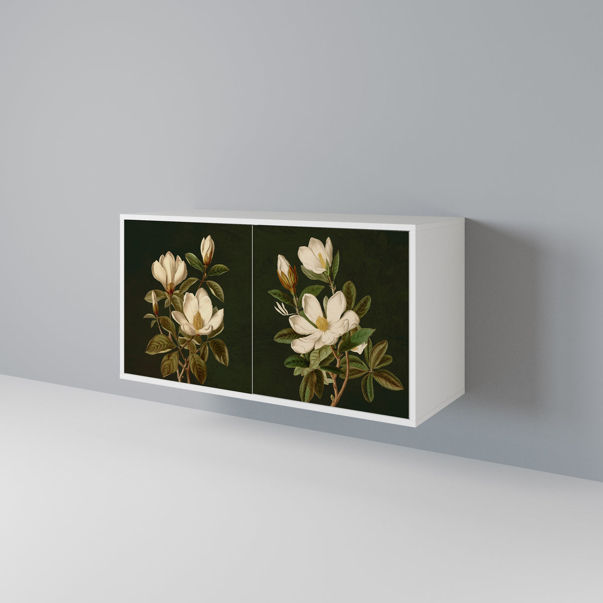 FLORAL NOIR Μπουφές 2-θυρών