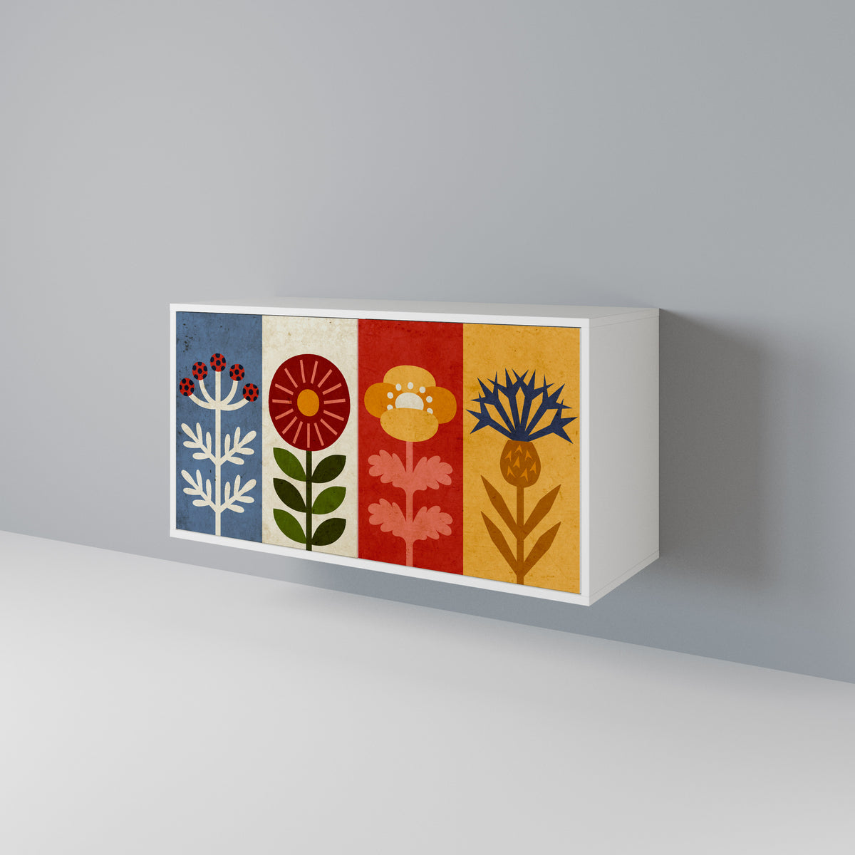 SCANDIC FLOWERET 2-Door Sideboard