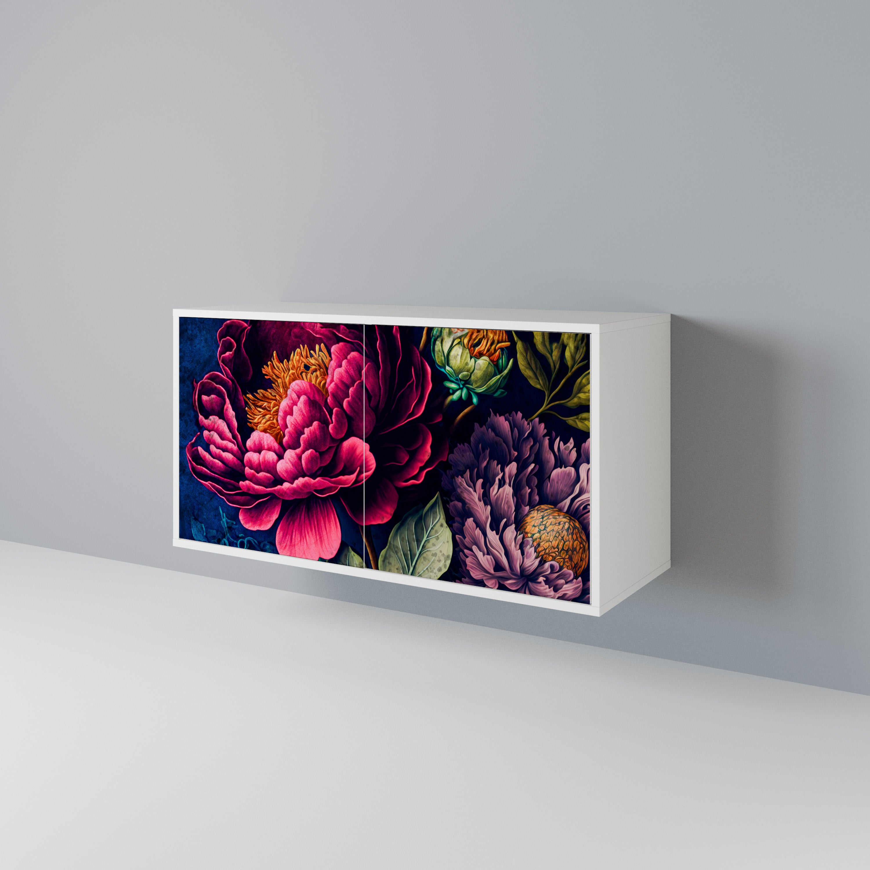 BLOOMING ELEGANCE Μπουφές 2-θυρών