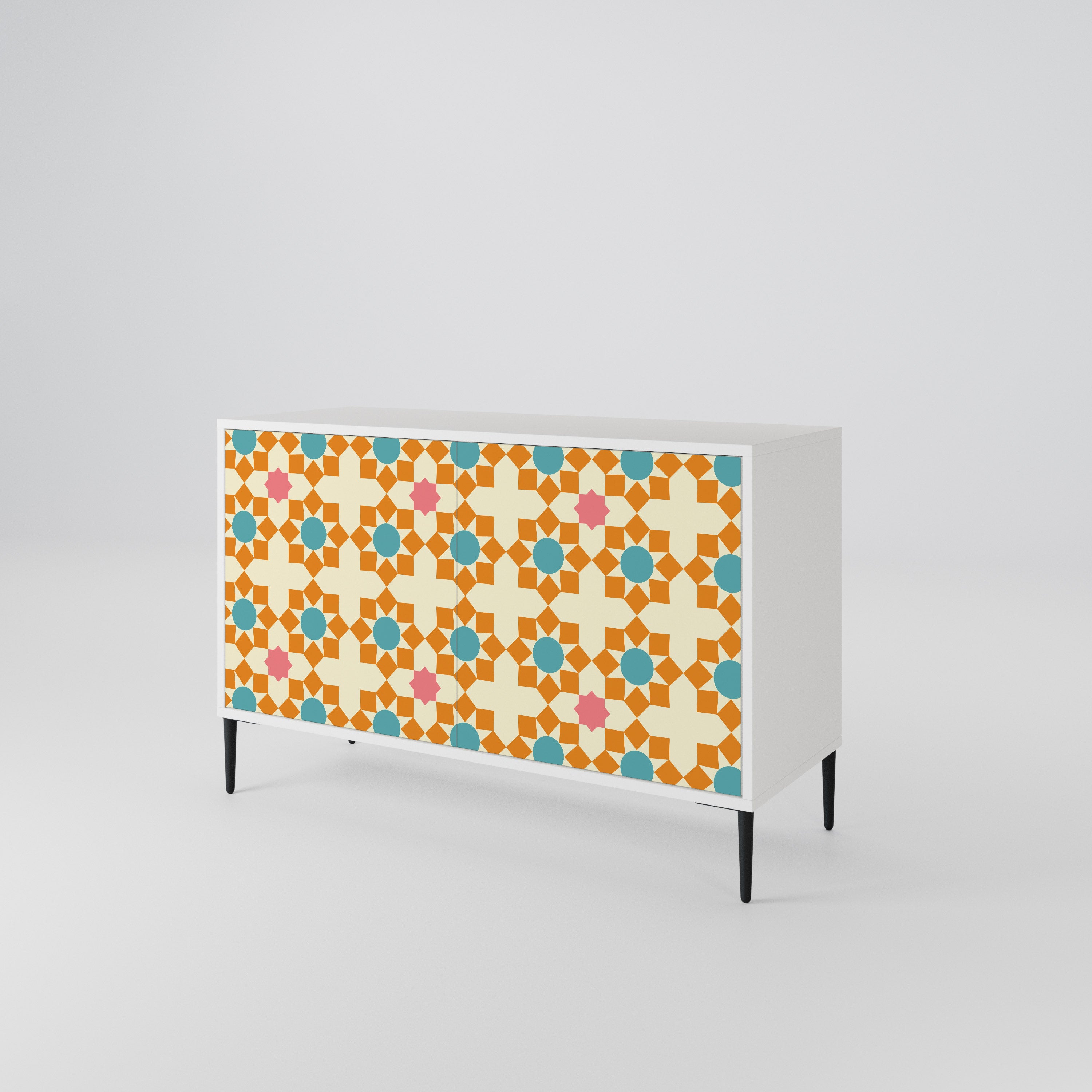FLORAL DECOR Μπουφές 2-θυρών