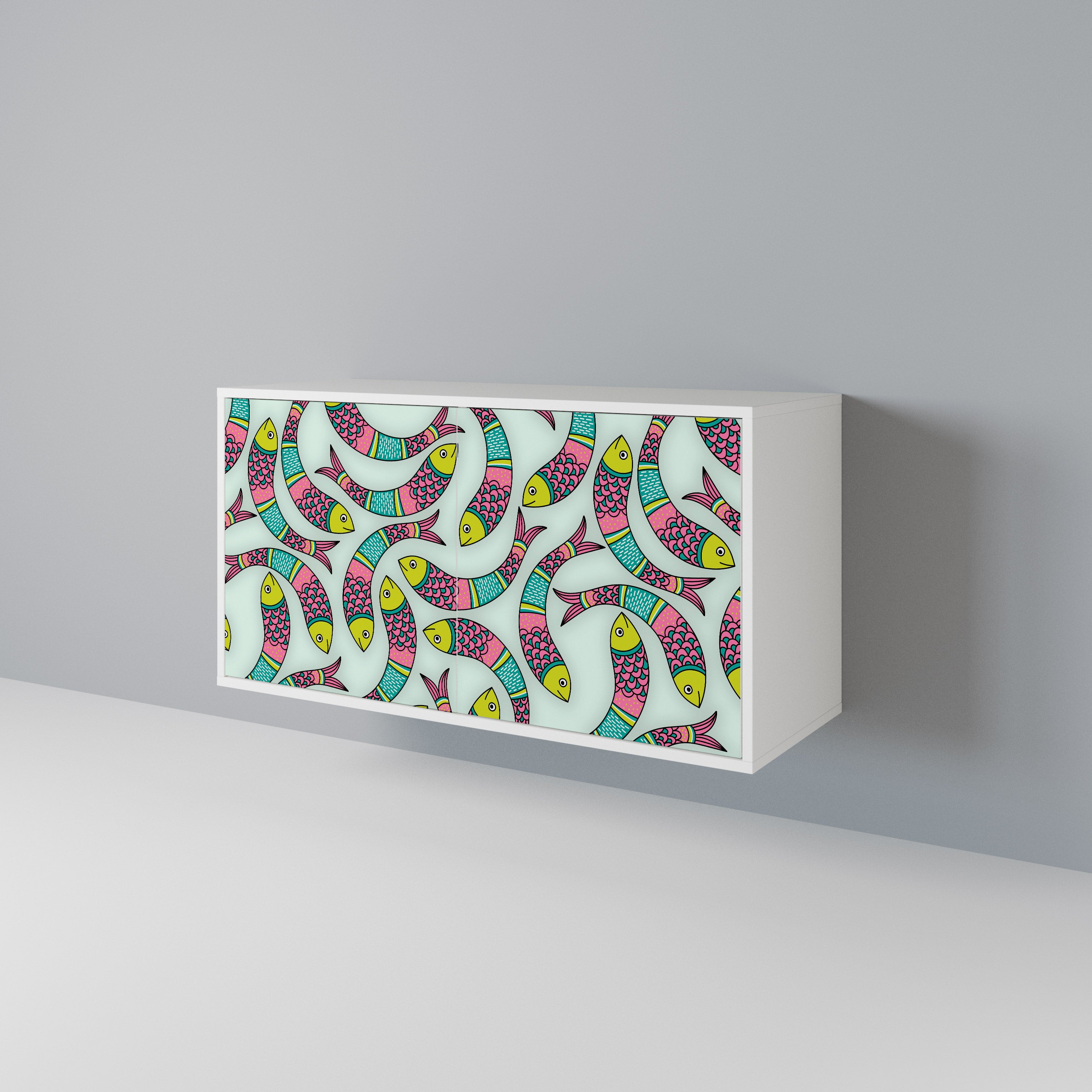 INDIAN FISH 2-Door Sideboard