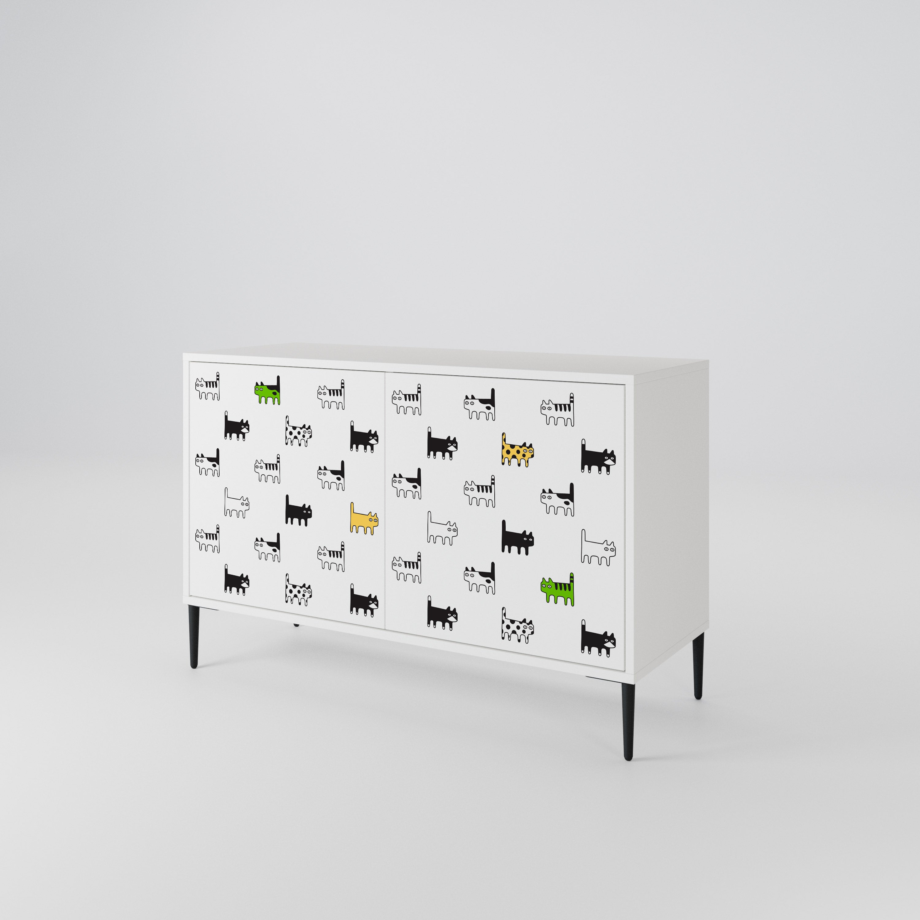 CATS COMPILATION 2-Door Sideboard