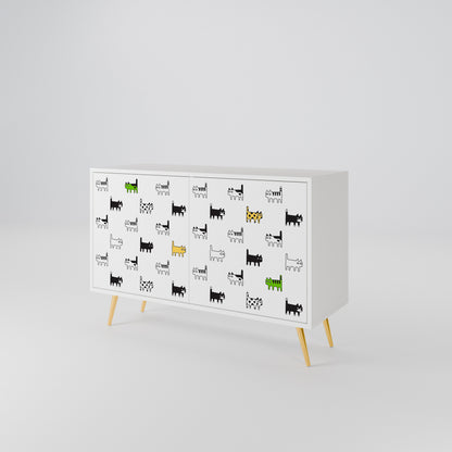 CATS COMPILATION 2-Door Sideboard