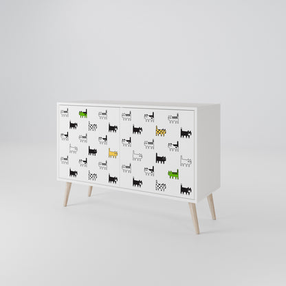 CATS COMPILATION 2-Door Sideboard