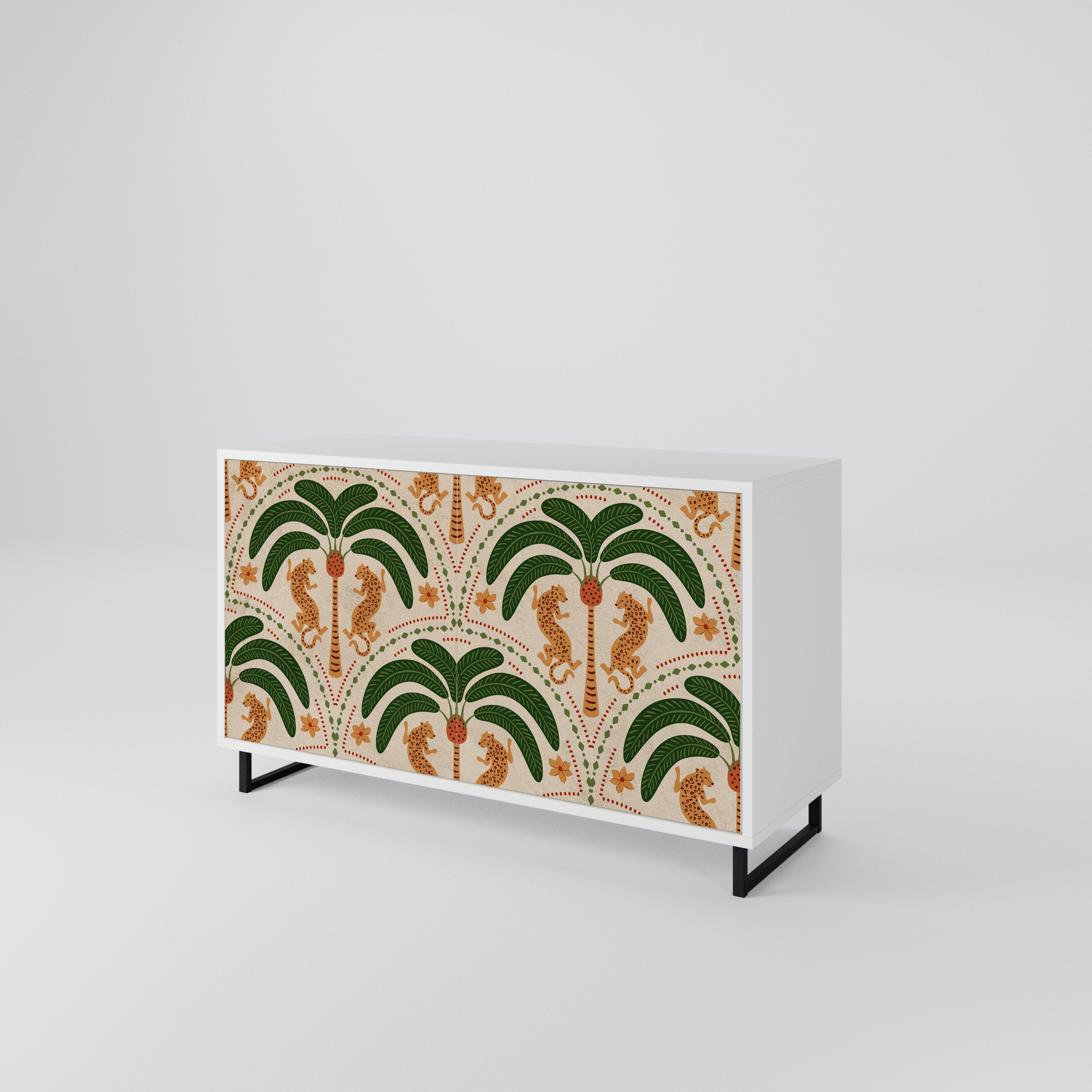 DANCING PREDATORS 2-Door Sideboard