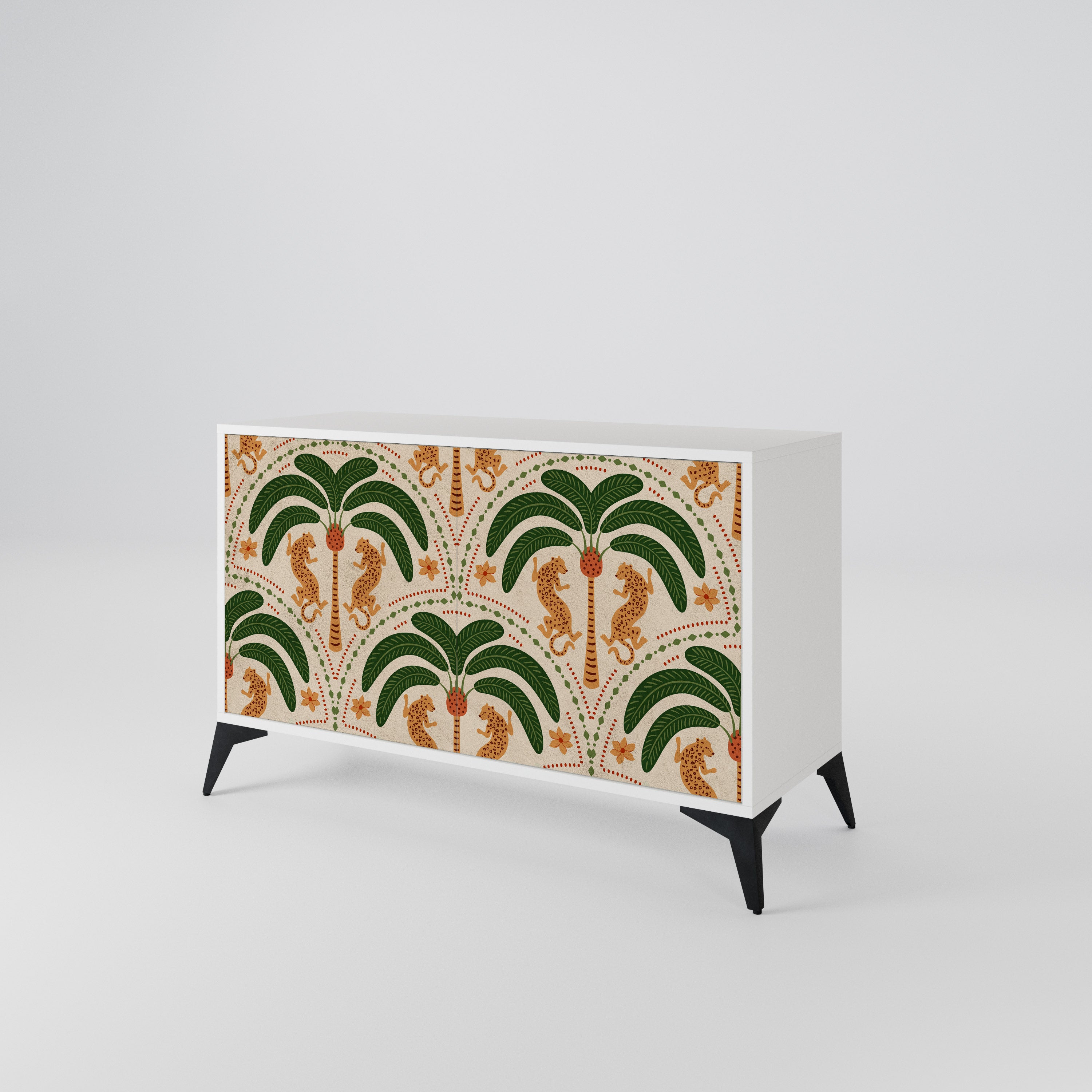 DANCING PREDATORS 2-Door Sideboard