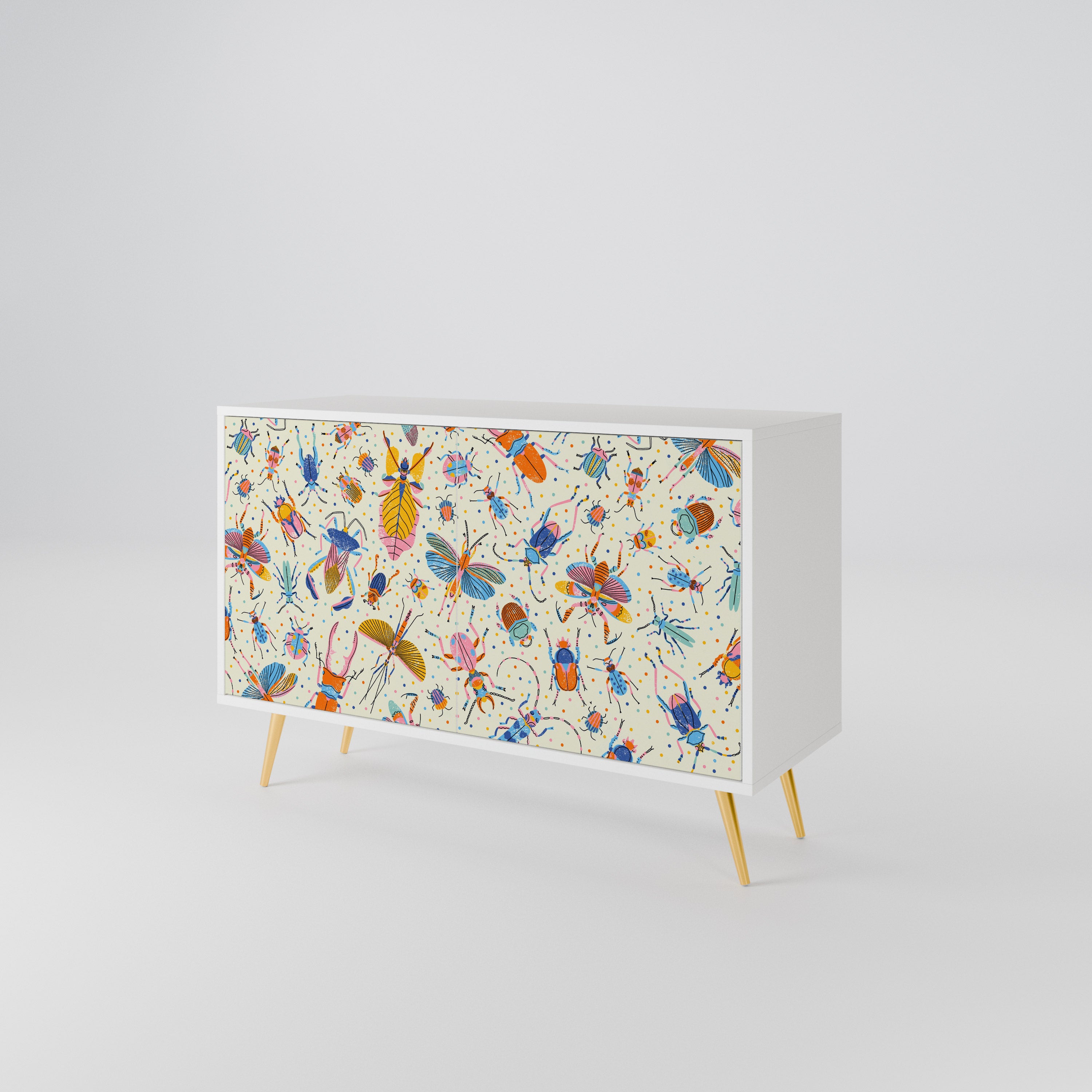 COLORFUL INSECTS 2-Door Sideboard