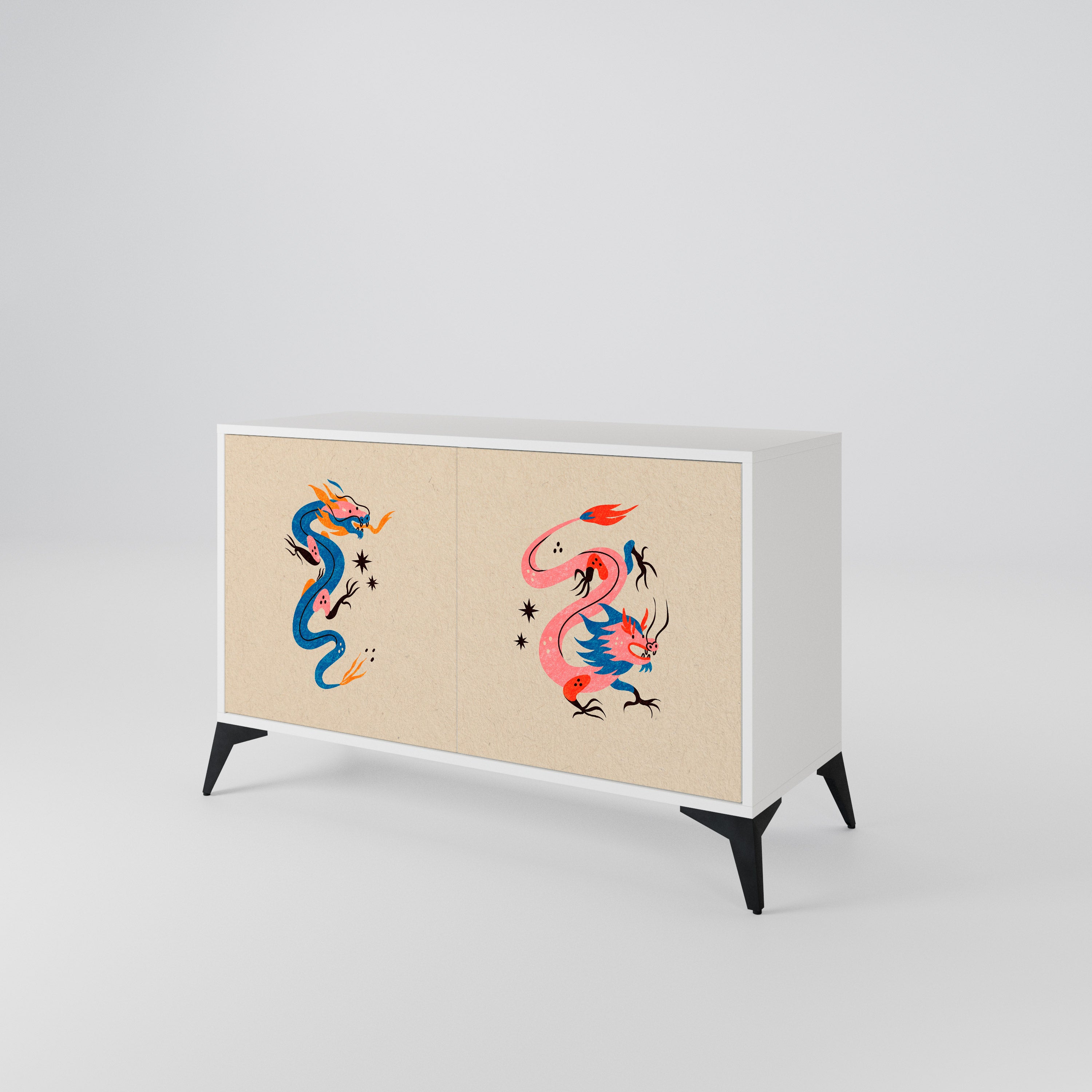 MYTHOLOGICAL CREATURES 2-Door Sideboard