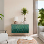 TESSELATED GREENERY Μπουφές 2-θυρών