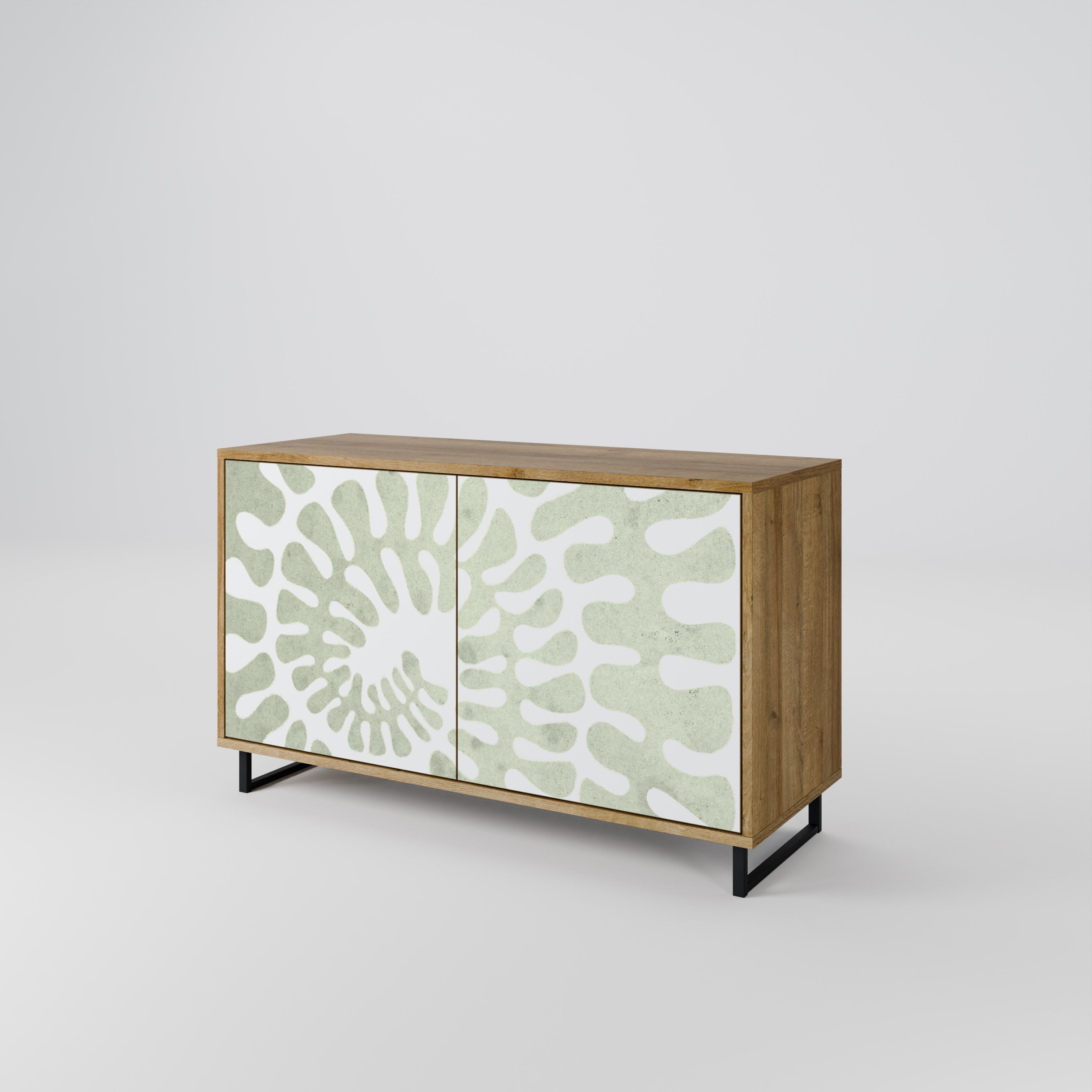 HELIX DANCE 2-Door Sideboard in Oak Effect