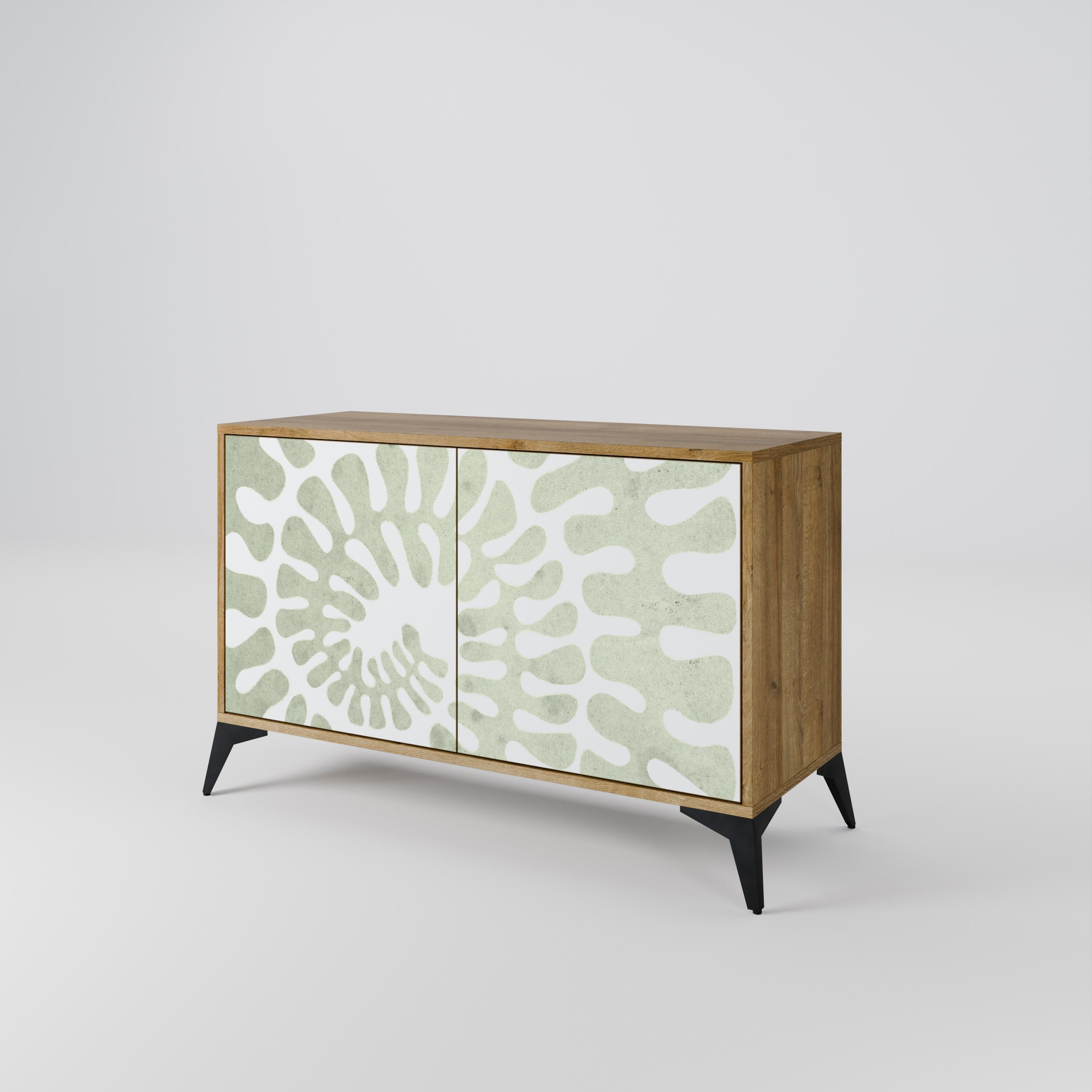 HELIX DANCE 2-Door Sideboard in Oak Effect