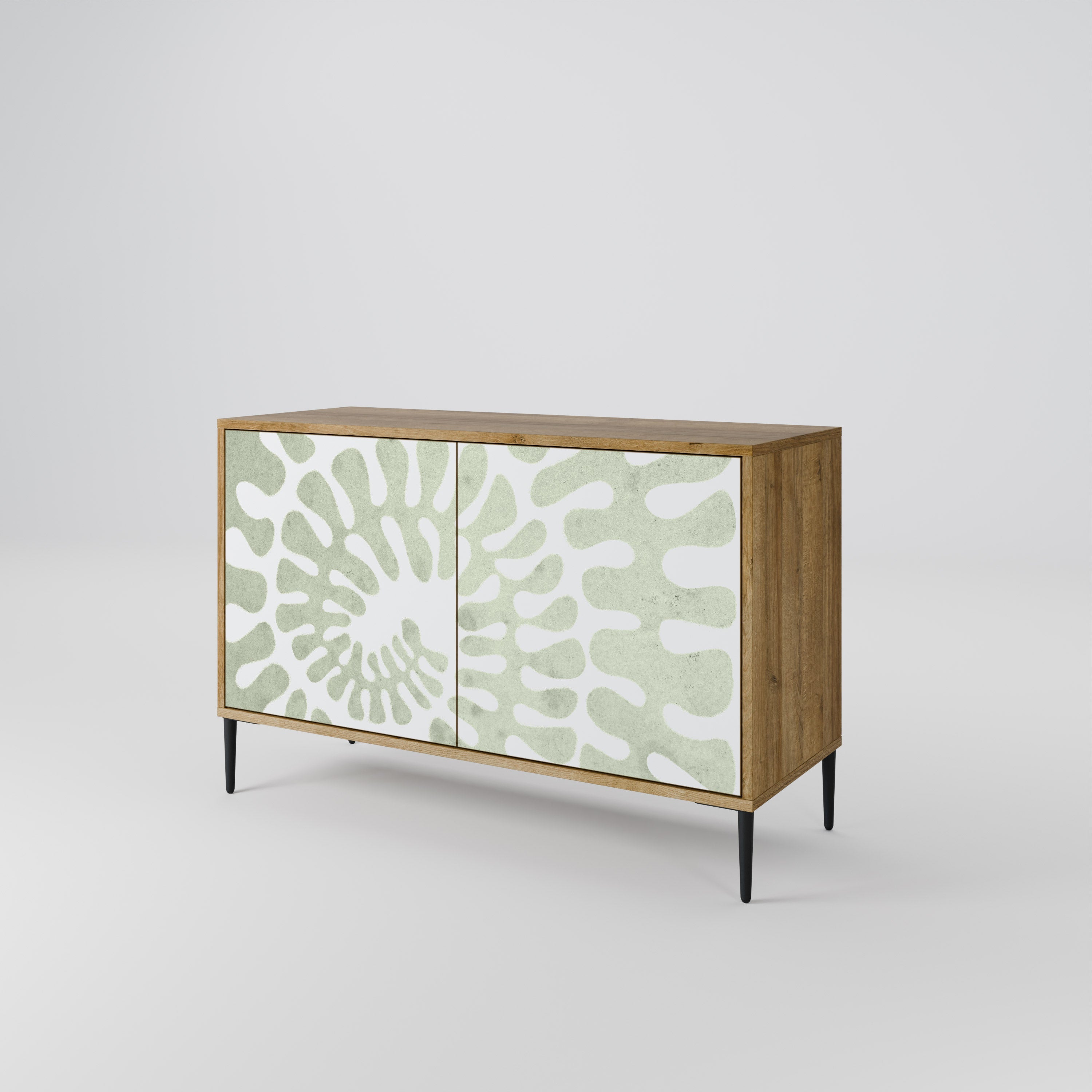 HELIX DANCE 2-Door Sideboard in Oak Effect