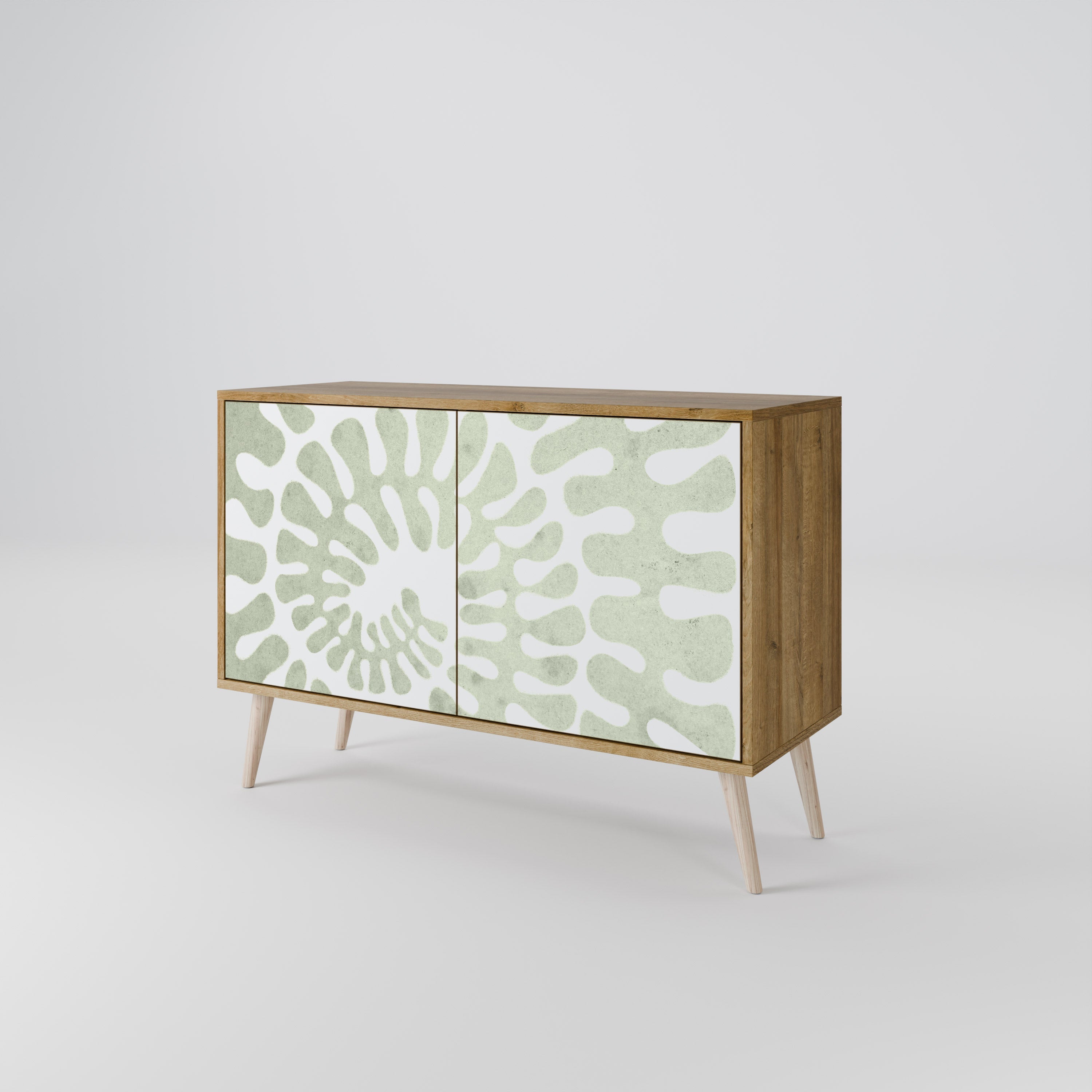 HELIX DANCE 2-Door Sideboard in Oak Effect