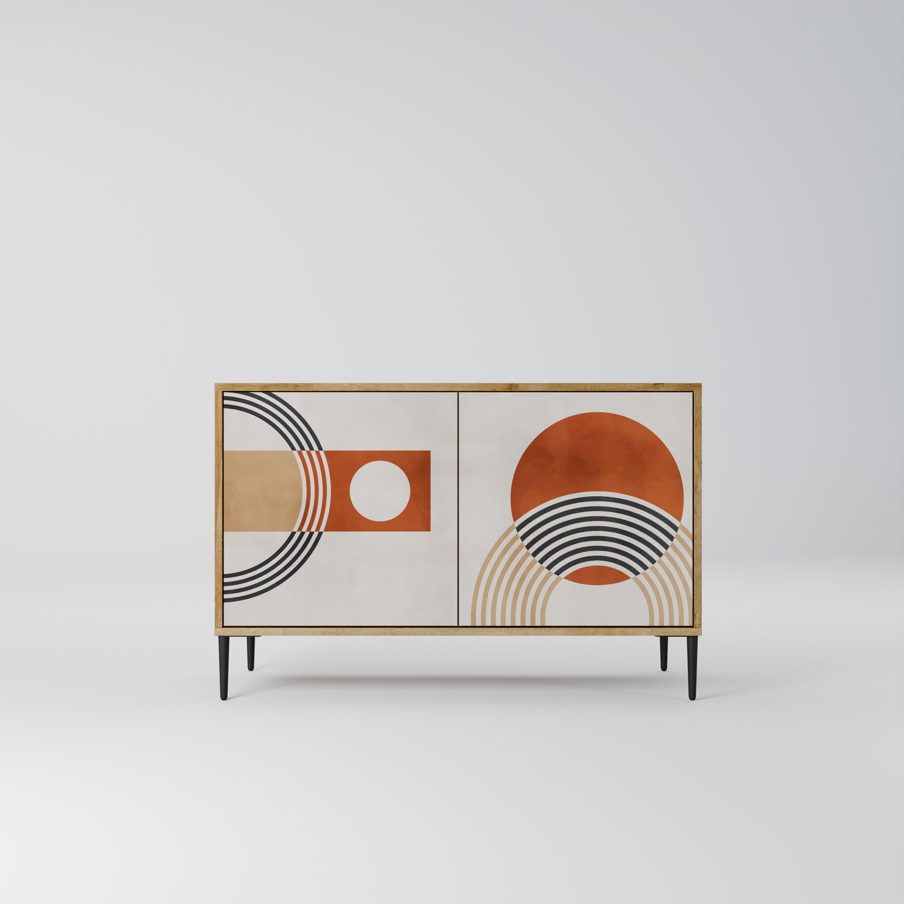 SPACE AROUND 2-Door Sideboard in Oak Effect