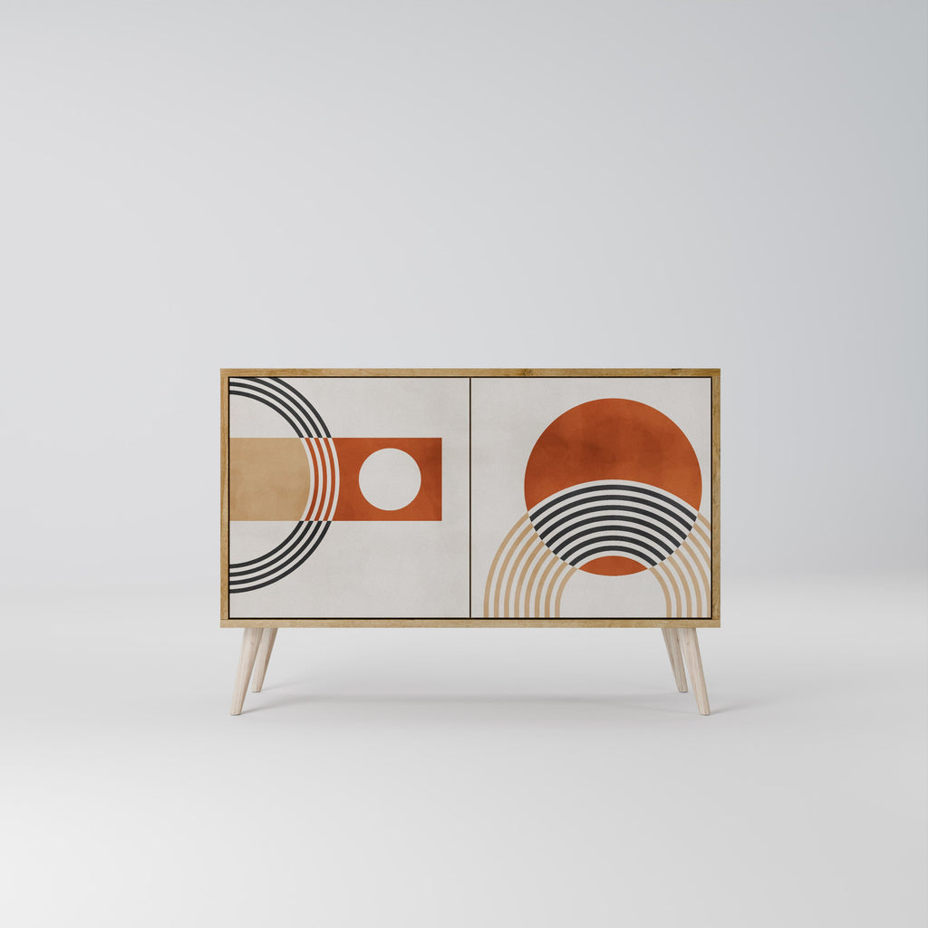 SPACE AROUND 2-Door Sideboard in Oak Effect