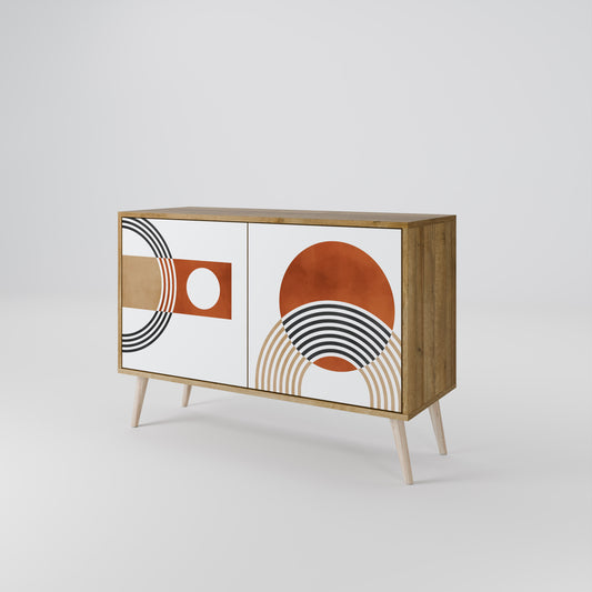 CIRCLE RHYTM 2-Door Sideboard