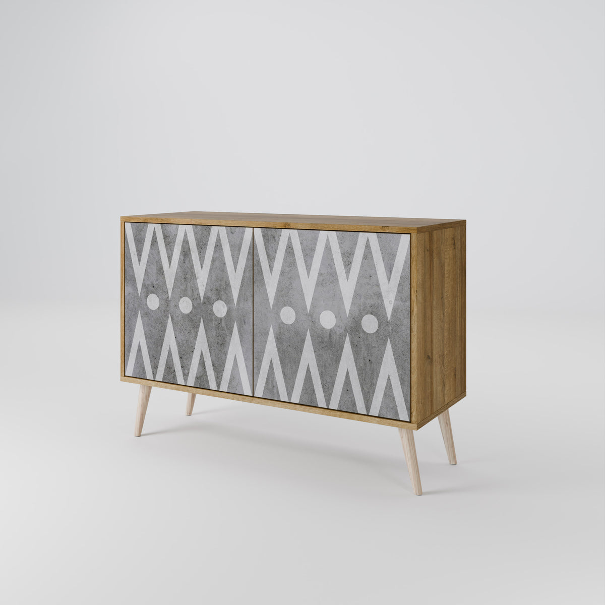 SHARP EDGES 2-Door Sideboard